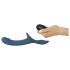 You2Toys - Strap-on vibratorset (zwart-blauw)