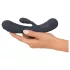You2Toys - Oh! Rabbit vibrator met clitorisstimulator (zwart)