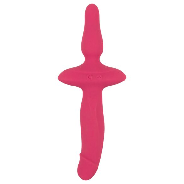Duo Liefde - 2in1 Vibe & Buttplug (roze)