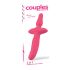 Duo Liefde - 2in1 Vibe & Buttplug (roze)