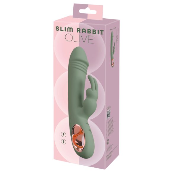 You2Toys - rabbit vibrator - clitorale stimulatie - groen