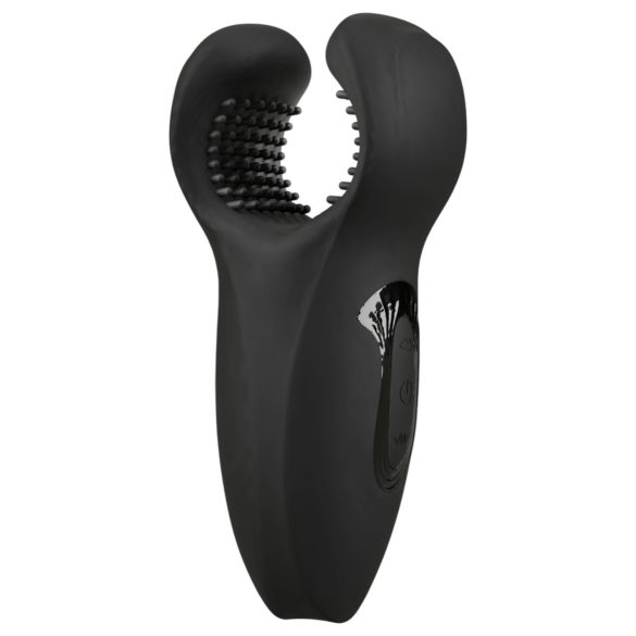 Rebel - Vibrerende Helm Vibrator Met Beweging (Zwart)
