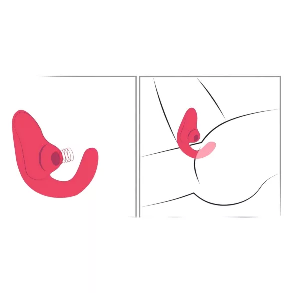 Womanizer Blend - G‑spot vibrator en clitorisstimulator (koraal)