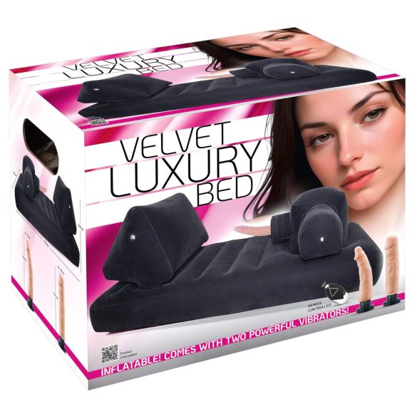 You2Toys Velvet Luxury - seksspeeltje met ingebouwd bed (zwart)
