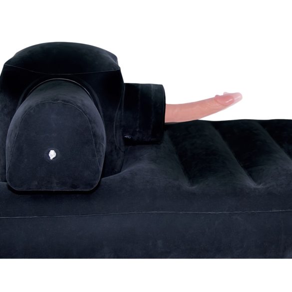 You2Toys Velvet Luxury - seksspeeltje met ingebouwd bed (zwart)