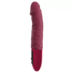   Beau Coeur Varelo - levensechte, oplaadbare siliconen vibrator (rood)