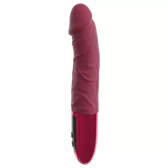 Beau Coeur Varelo - levensechte, oplaadbare siliconen vibrator (rood)