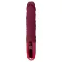 Beau Coeur Varelo - levensechte, oplaadbare siliconen vibrator (rood)