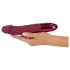 Beau Coeur Varelo - levensechte, oplaadbare siliconen vibrator (rood)