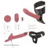 You2Toys - Rood Dildo Harnas Set
