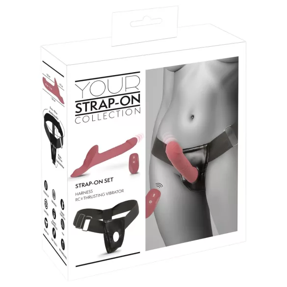 You2Toys - opzetbare vibrator set (rood)