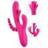 SMILE - drievoudige arm, tong vibrator (roze)