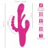SMILE - drievoudige arm, tong vibrator (roze)