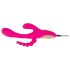SMILE - drievoudige arm, tong vibrator (roze)