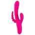 SMILE - drievoudige arm, tong vibrator (roze)