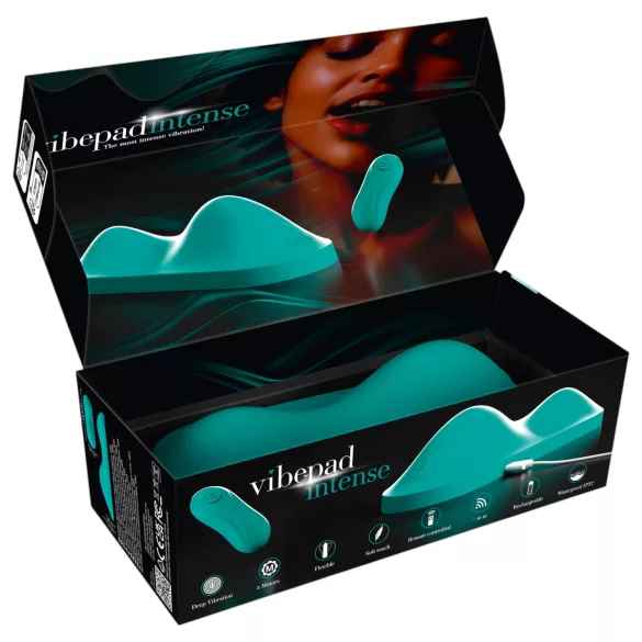 Vibepad Intense - Clitoriskussen Vibrator (Turkoois)
