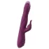 Javida - 3in1 duwende, roterende kralen vibrator (paars)