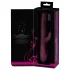 Javida - 3in1 duwende, roterende kralen vibrator (paars)