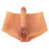 You2Toys Vibrerende Penis Slip - levensechte vloeibare siliconen strap-on slip (M)