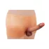 You2Toys Vibrerende Penis Slip - levensechte vloeibare siliconen strap-on slip (M)