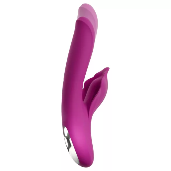 Javida - 4-in-1 G-spot en clitoris vibrator - siliconen - paars