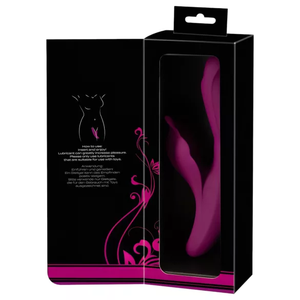 Javida - 4-in-1 G-spot en clitoris vibrator - siliconen - paars