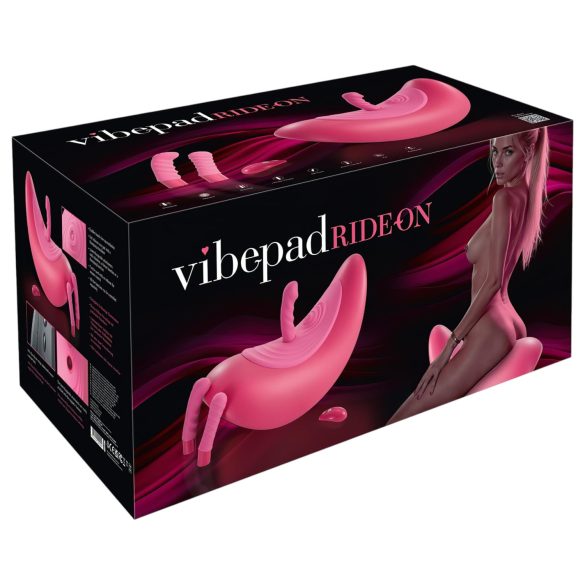 VibePad Rideon - pulserende G-spot en clitoris schommel (roze)