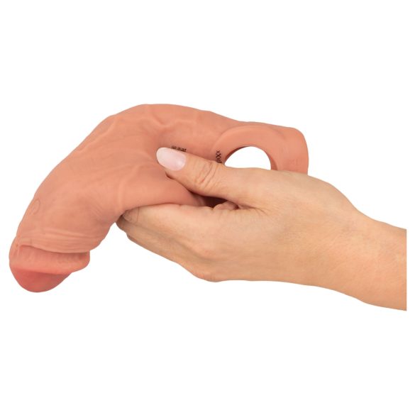 Realistixxx - radiografische vibrerende penismantel - natuur (20cm)