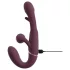 Javida - straploze opzetbare koppeltjessvibrator (paars)