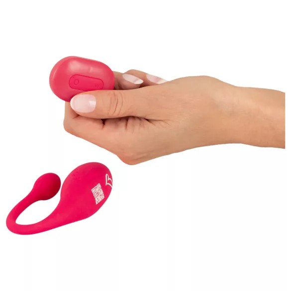 Beau Coeur Koral - vibrerend eitje - afstandsbediening - roze