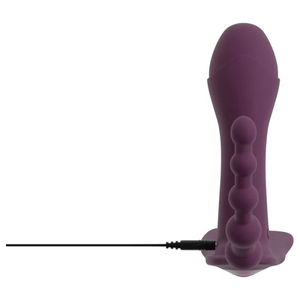 Beau Coeur Ariva - draagbare 3-in-1 slipvibrator (paars)
