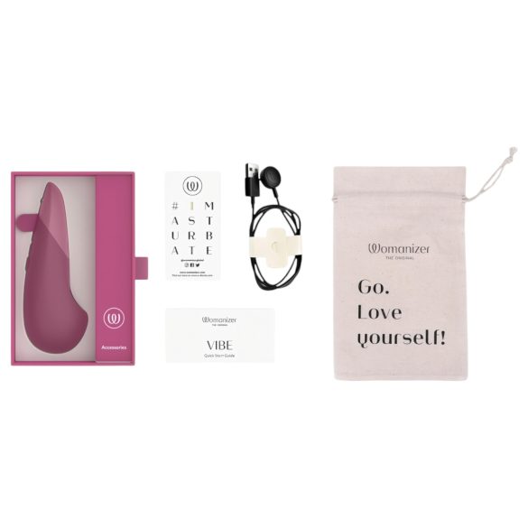 Womanizer - clitoris vibrator - oplaadbaar - siliconen - roze