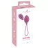 Beau Coeur Rovana - afstandsbedienbare vibratie-ei - paars