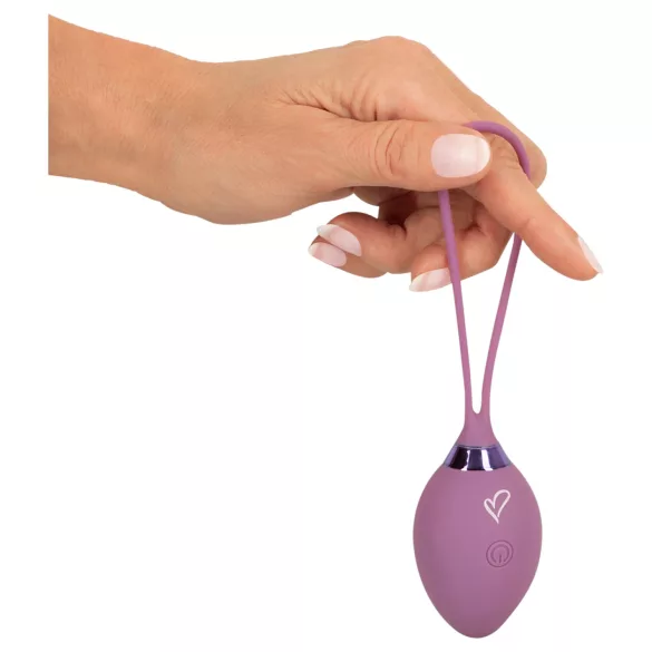 Beau Coeur Rovana - afstandsbedienbare vibratie-ei - paars