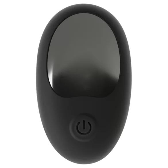 ANOS - vibrerende buttplug set - siliconen - zwart