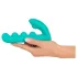 Beau Coeur Sylora - vibrator met parels en dubbele stimulatie - groen
