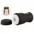 You2Toys Gyro - automatische draaiende en vibrerende masturbator - zwart