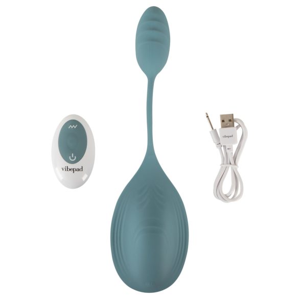 VibePad Mini - vibratiekussen met 2 motoren - turquoise