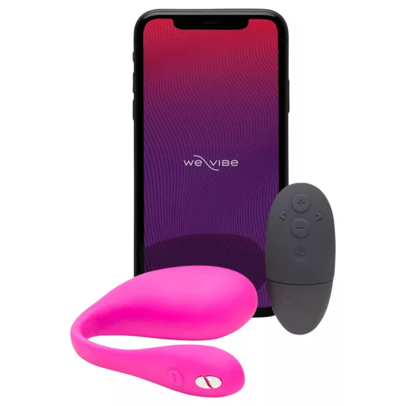 We-Vibe Jive 2 - draagbare, op afstand bedienbare G-spot vibrator (roze)