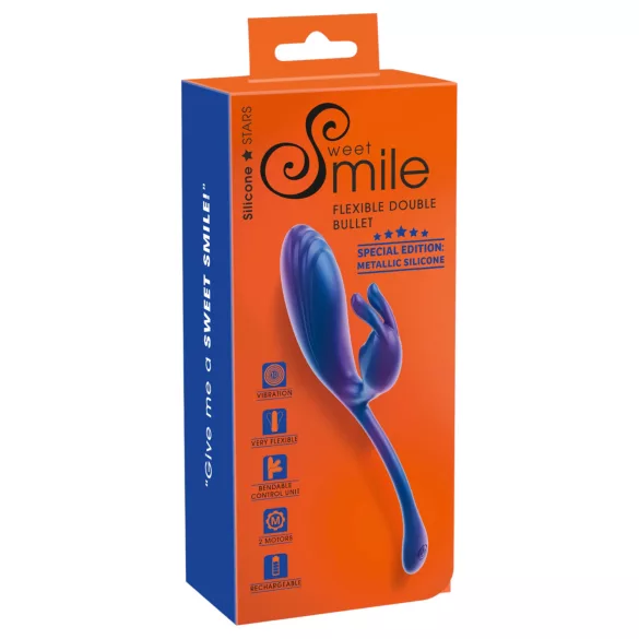 Smile - G-spot en clitoris vibrator - blauw