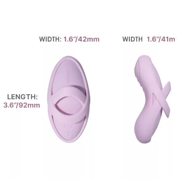 Svakom Echo 2 - App-gestuurde vinger vibrator (roze)