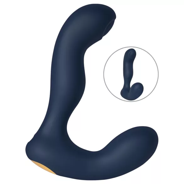 Svakom Iker Neo - interactieve pulserende anaal vibrator - blauw