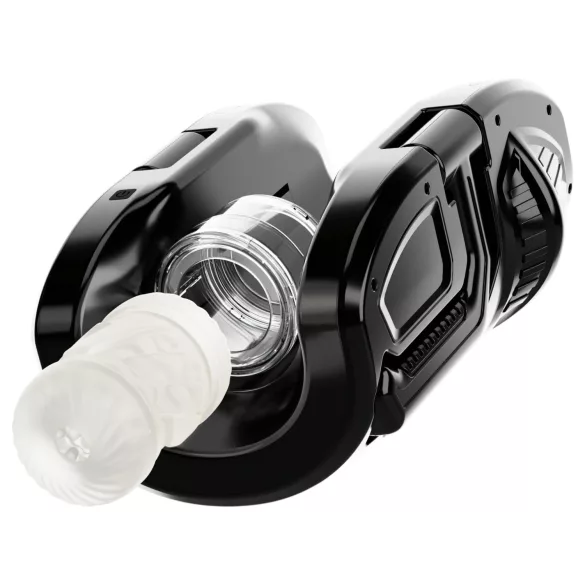 WYNE 10 - automatische masturbator met handvat - zwart