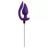Smile - 2-in-1 anaal vibrator en clitorisstimulator - siliconen - paars