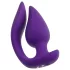 Smile - 2-in-1 anaal vibrator en clitorisstimulator - siliconen - paars