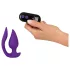 Smile - 2-in-1 anaal vibrator en clitorisstimulator - siliconen - paars
