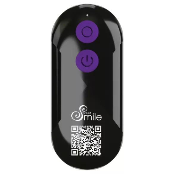 Smile - 2-in-1 anaal vibrator en clitorisstimulator - siliconen - paars