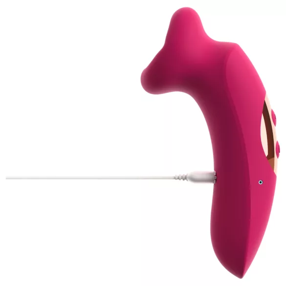 You2Toys Oral Fun - zuigende en likkende clitorisstimulator (roze)