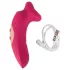 You2Toys Oral Fun - zuigende en likkende clitorisstimulator (roze)