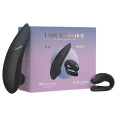Womanizer Lust&Luxury - klitoris- en partnerset (zwart)
